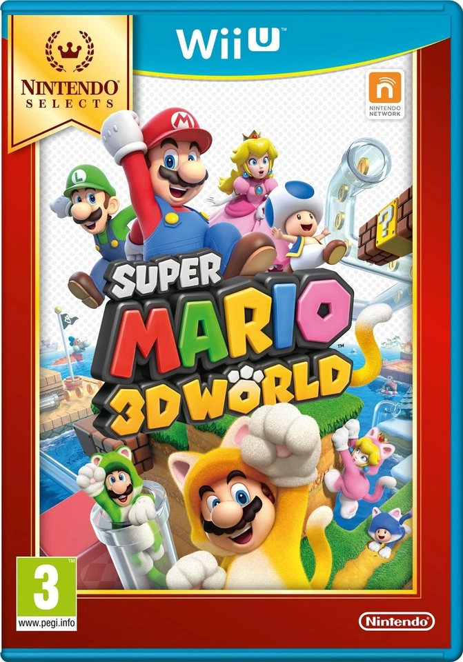 Super Mario 3D World Nintendo Selects Wii U (SP) [PO56352]