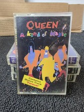 VNTG QUEEN-A Kind Of Magic Cassette Tape 1991 Reissue Remaster Classic Rock RARE