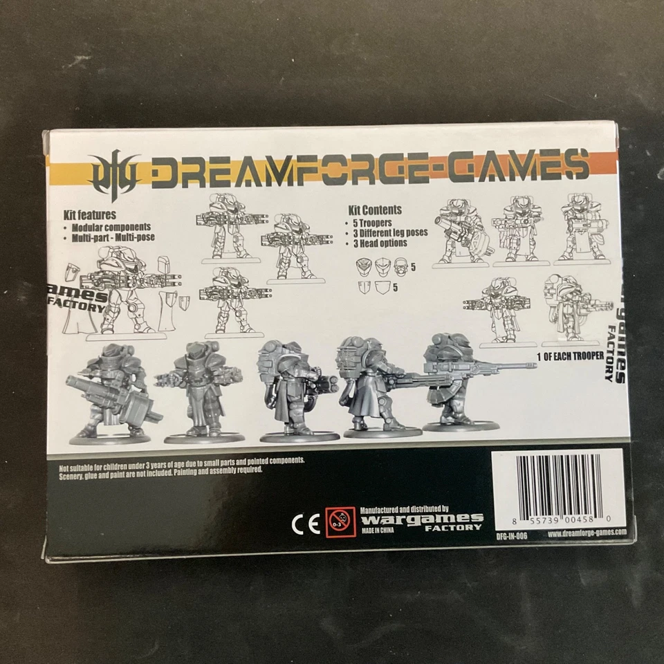 dreamforge juegos Eisenkern Valkir Support Troopers - Fuera de existencia Foto 2 de 2