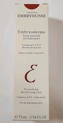 NEW Embryolisse Embryoderme 2.54 oz Nourishing Dry & Mature Skin Exp 10/26