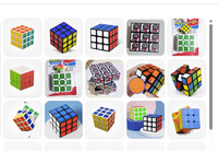 Magic Cube Puzzle Educational Toy Kids Play Game Problem Solve