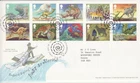 GB Stamps First Day Cover  Rudyard Kipling Just So Stories, author, pen SHS 2002
