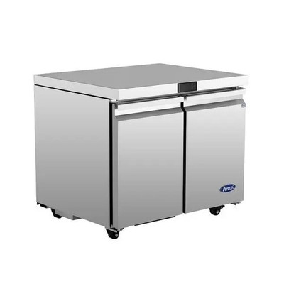 Atosa AUF36SD 36'' Double Door Undercounter Freezer