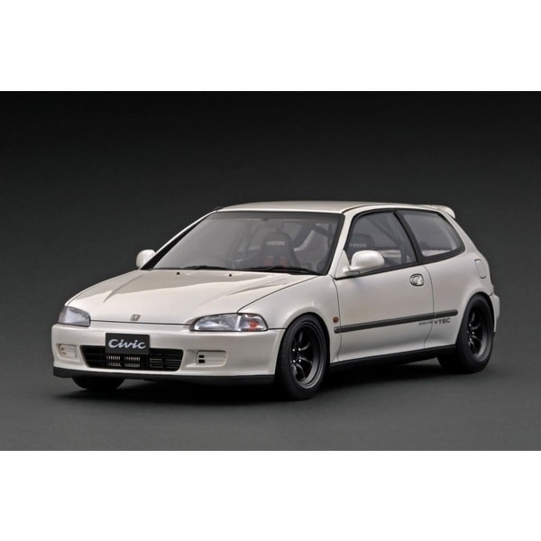 Civic ミニカー 1/18 スケール ホワイト 1⁄18 Honda Civic White Eg6 New