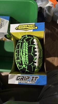 Wave Runner Grip It Waterproof Football Green Crackle 9.25