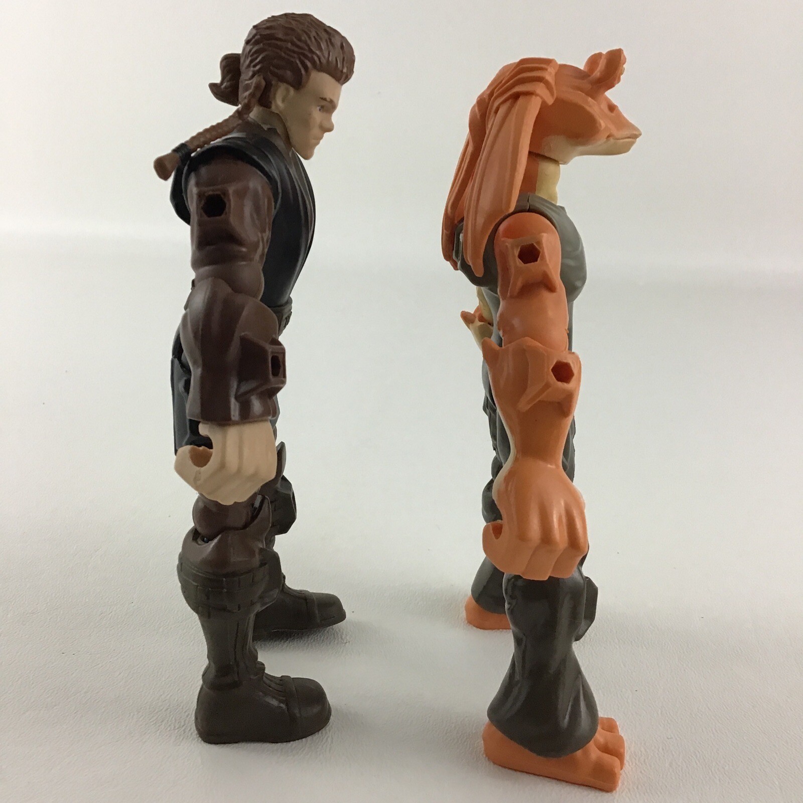 Disney Star Wars Hero Mashers Jar Jar Binks Anakin Skywalker Figure Lot Hasbro