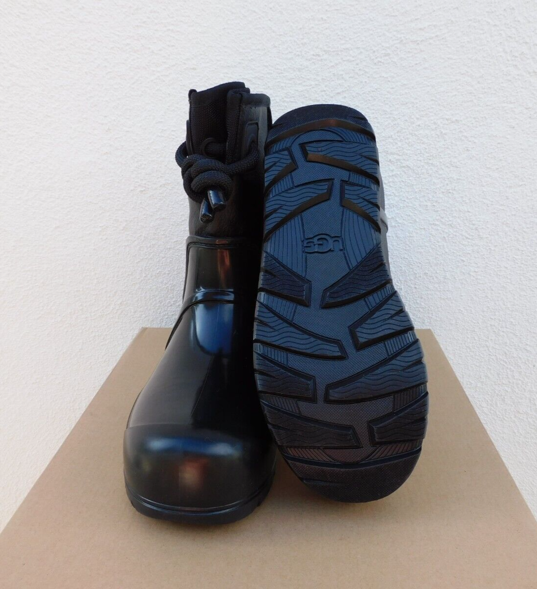 sale!国内即発送☆UGG Raincloud Lace UGG RAINCLOUD TALL BURNT OLIVE WATERPROOF RUBBER RAIN BOOTS