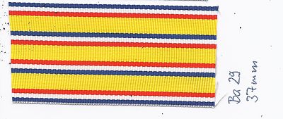 Ordensband Frankreich Med. d honneur des Sa Pompiers 37mm 0,5m (ba29)(1m7,00)