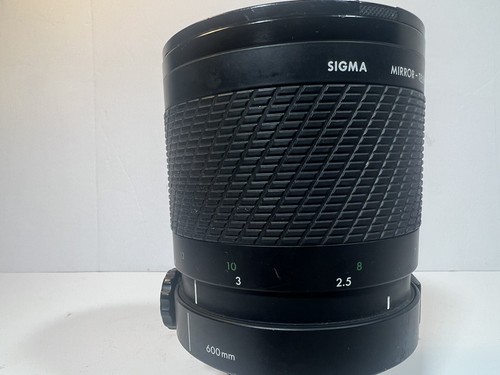 Sigma MIRROR TELEPHOTO 600mm f/8 MULTI COATED MF Lens Minolta from Japan - Picture 5 of 11