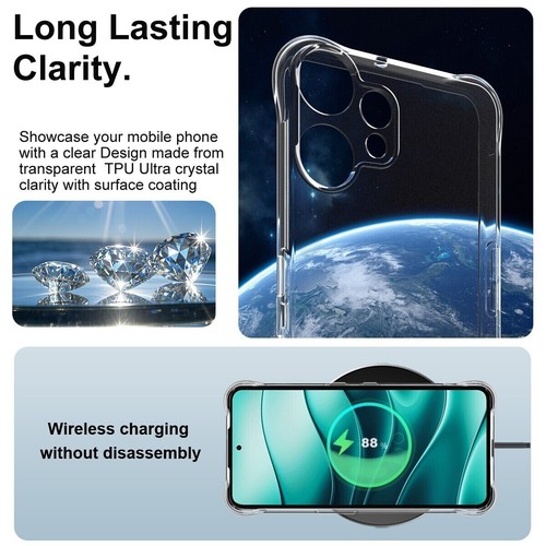 IMAK For Nothing CMF Phone 2 Pro, Phone Case Shockproof 4 Airbags Soft Cover - 第 10/14 張圖片