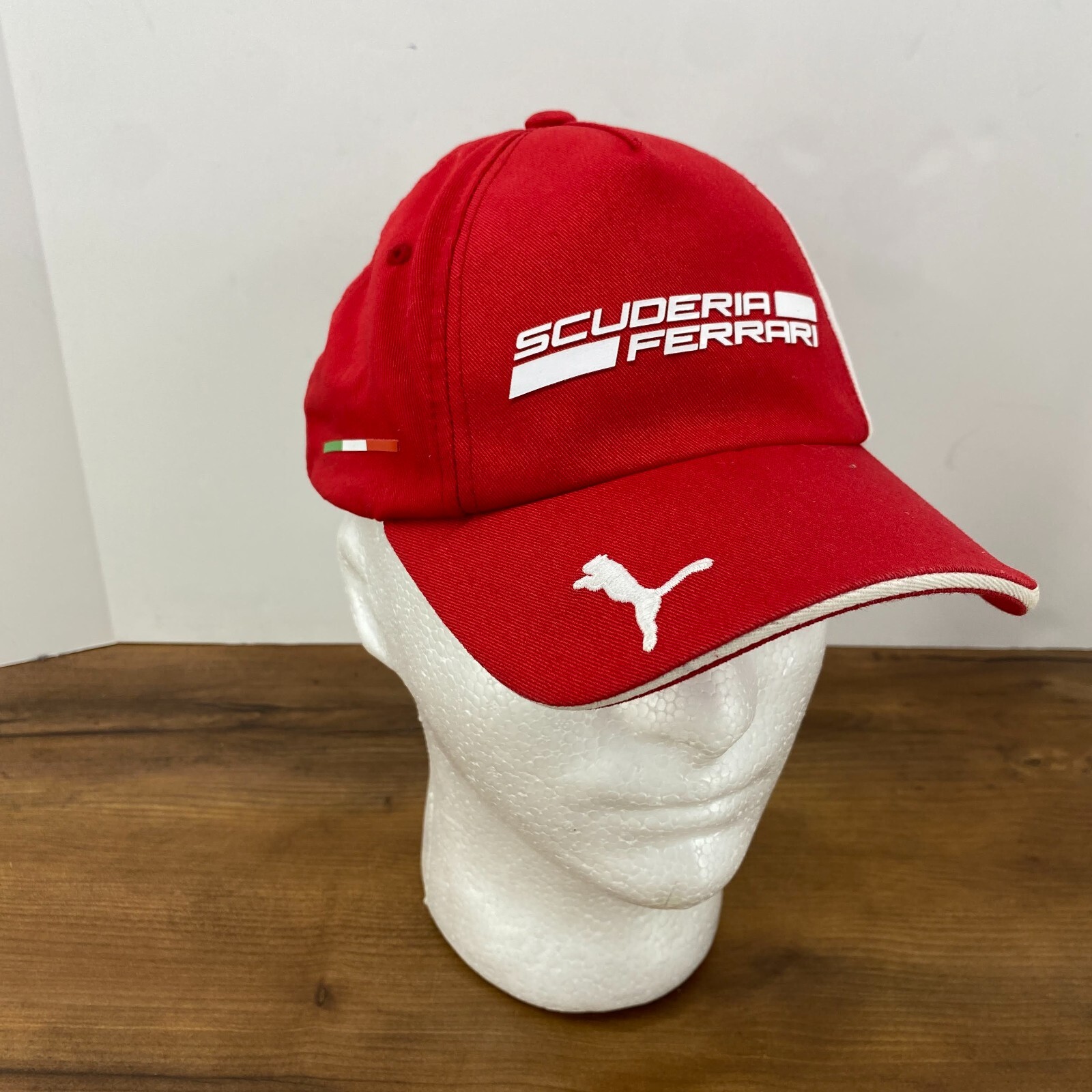 Puma Ferrari Hat Cap Strap Hat Mens One Size Formula F1 Scuderia Racing Dad Hat