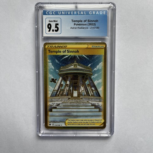 Temple of Sinnoh graded CGC 9.5 for sale on eBay
