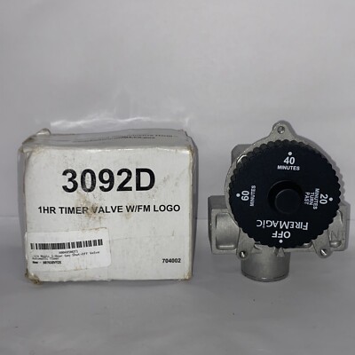 FIRE MAGIC 1-Hour Gas Shut Off Valve Automatic Timer 3092D