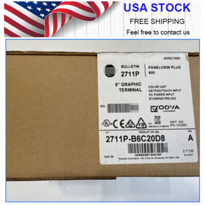 NEW AB2711P-B6C20D8 Panelview Plus 600 Operator Interface Panel AB