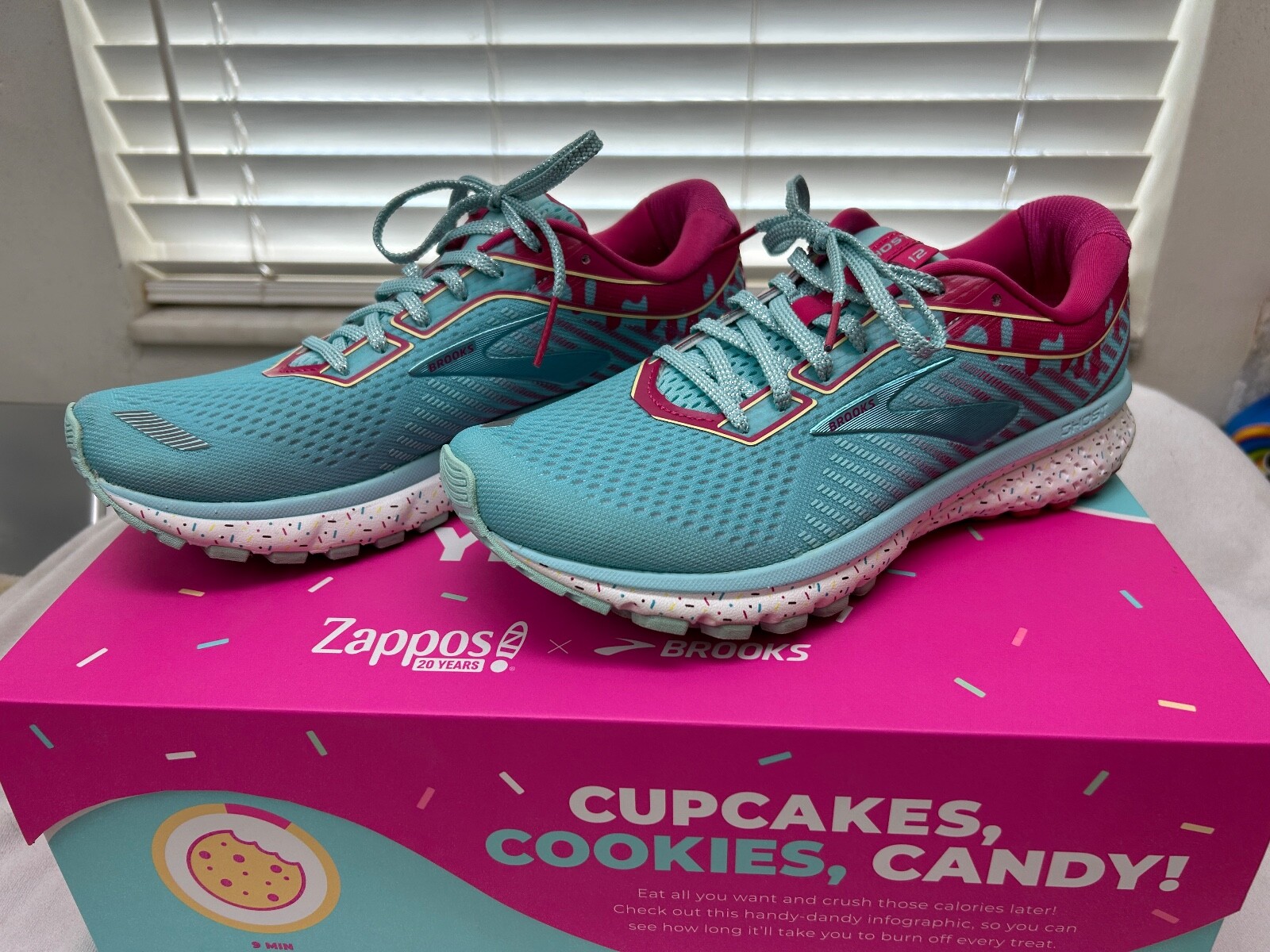Brooks Ghost 12 LE Zappos 20th Anniversary Shoes Wome… Gem