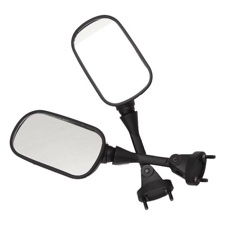 一对黑色侧后视镜适用于雅马哈 FZ6R YZF R1 R6 R6S YZF-R1 YZF-R6 — 第 3/4 张图片