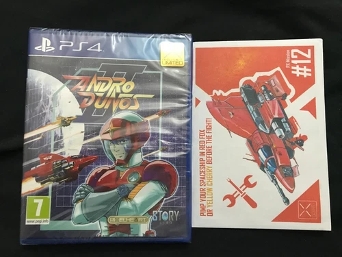 Andro Dunos II 2 (Sony Playstation 4/PS4) EU Version/US Seller NEW/SEALED!