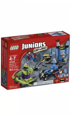 NEW RETIRED LEGO Juniors Batman & Superman vs. Lex Luthor 10724 