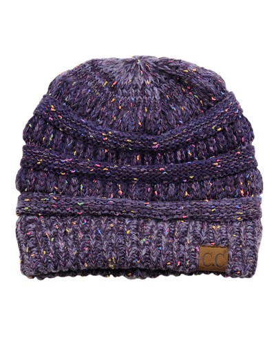 NEW! Genuine CC Beanie Colorful Confetti Soft Stretch Cable Knit Slouch Beanie - Picture 16 of 86