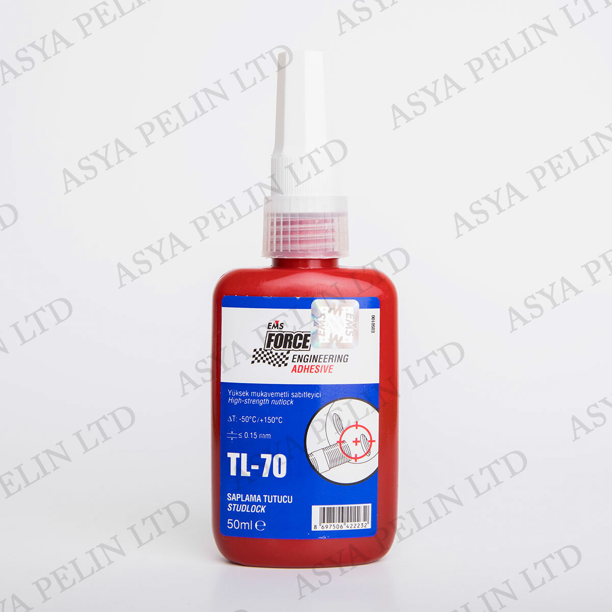 Medium Strength Blue Thread Locking Adhesive TL43 Equivelent to Loctite