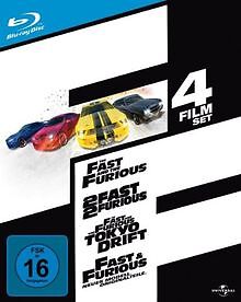 The Fast and the Furious 1-4 [Blu-ray] | DVD | Zustand sehr gut