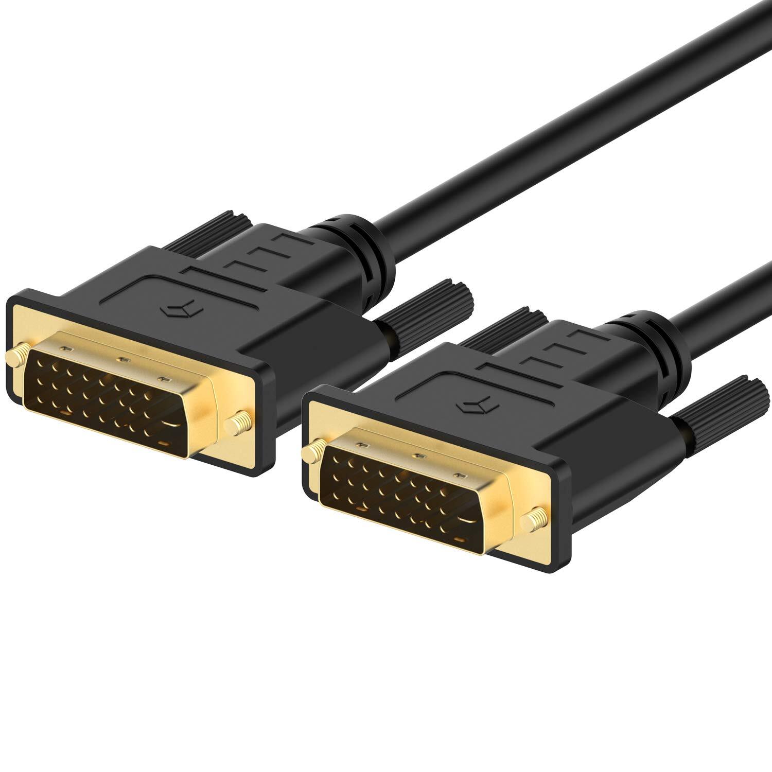 Rankie Cavo DVI a DVI DVI-D 24+1 Dual Link 1080P 18m Nero