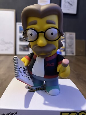 The Simpsons KIDROBOT Figur Big Matt Groening 6''  2012