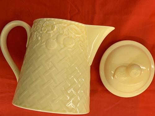 VILLEROY AND BOCH --- PIEMONT ESTIVO --- YELLOW COFFEE POT - Picture 2 of 3