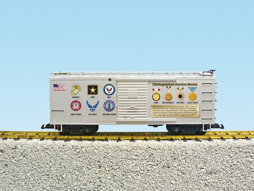 USA Trenes Escala G 19157 SERVICIO DISTINGUIDO METAL SERIE MILITAR VAGÓN | Zustand: New