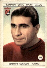 Lavazza 1950 Sports Champions Figure No. 24 Turin Depretrini