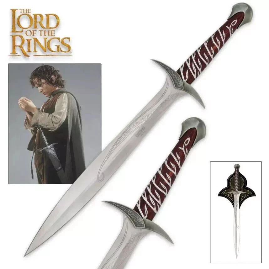 ASS Custom Hand Forged D-2 Steel Hunting Lord Of The Ring Sword of Frodo