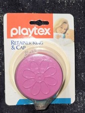 Vintage Playtex Retainer Ring And Cap