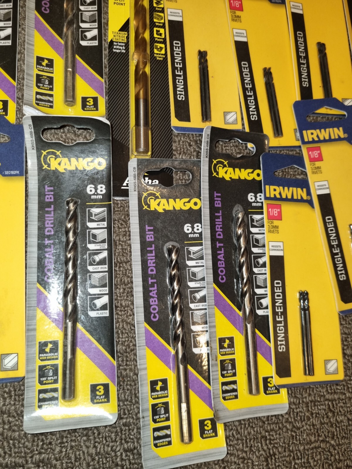 ALPHA/IRWIN/KANGO/VERMONT AMERICAN DRILL BITS x 40 PACKS eBay