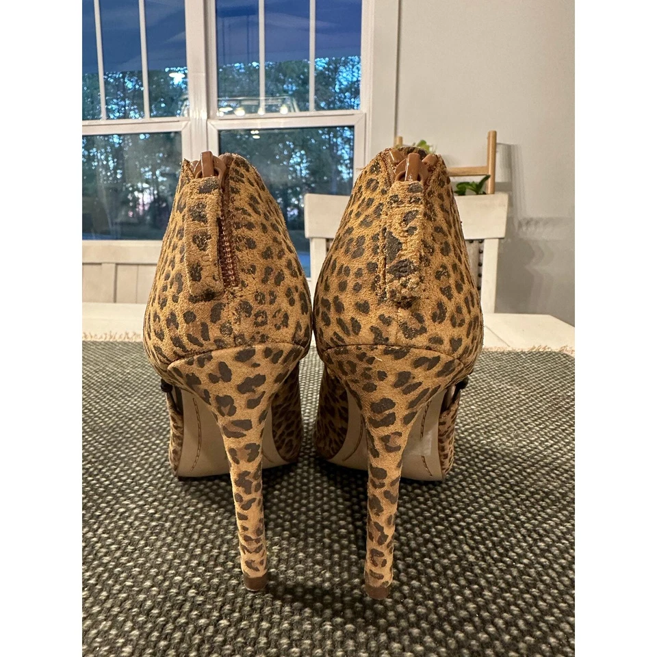 Boutique 9 Leopard Print Heels - Image 3 of 4