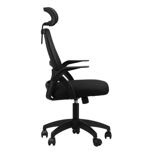 Oikiture Mesh Office Chair Executive Fabric Racing Gaming Seat Tilt Computer - Picture 3 of 8