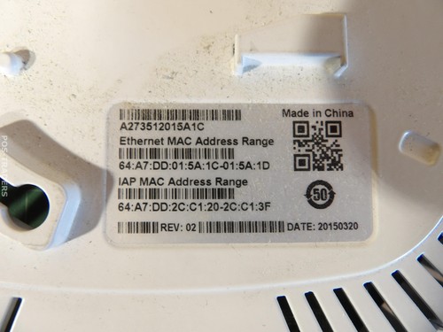 Avaya WAP9103 Wireless Access Point PoE+ WAPP13306-E6 - EXCL WALL MOUNT / PSU - 第 6/7 張圖片