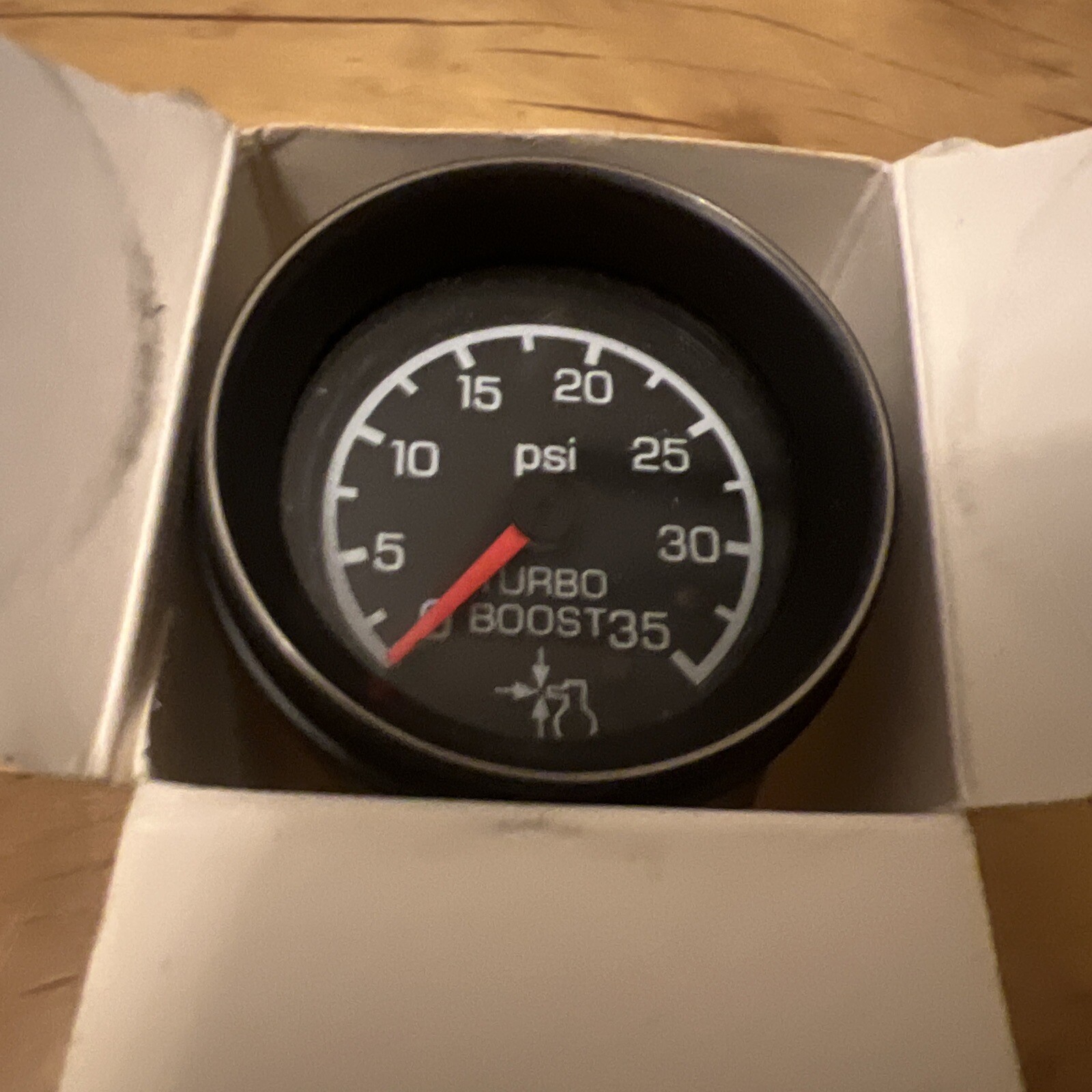 Kenworth Turbo Boost Pressure Gauge Only 2"dia 35 PSI Part K152307 T600 W900 for sale online eBay