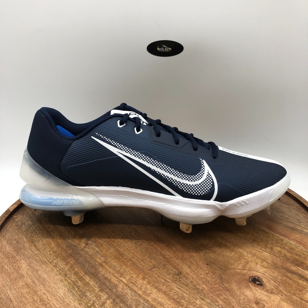 Nike Force Zoom Trout 7 PRO Low Blue White Baseball Cleats Sz 7.5 NEW CQ7224 401 Nike Force Zoom Trout 7 Pro Metal Baseball Cleats Blue Men main image 3