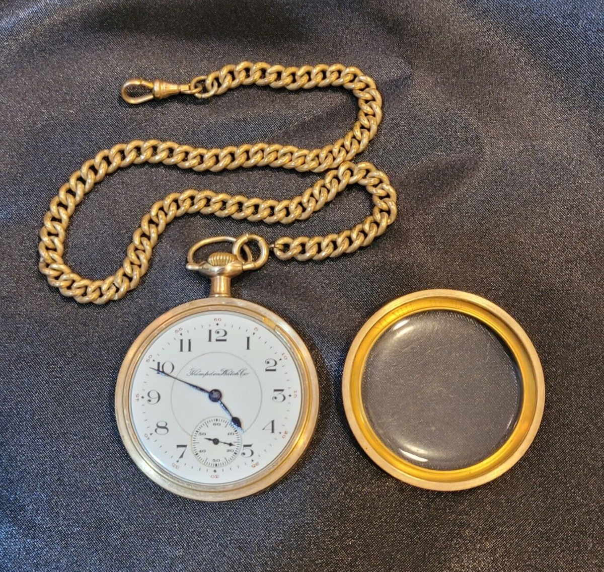 Aiguilles De Montre Vintage Hampden – Style Années 1800 – Aiguilles Heures Et Minutes