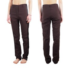 Marithe Francois Girbaud Vintage Women's Dark Brown Straight Pants size 44