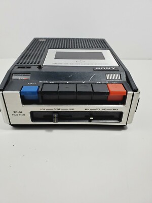 Vintage Sony TC-92 Tape Recorder Solid State | eBay