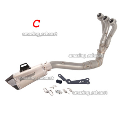 For Yamaha MT-09 XSR900 Tracer 9 2025 Full Exhaust System Front