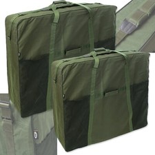 Image of NGT Bed Chair Carry Bags For Standard & Super Size XL Wide Boy Bedchairs Padded