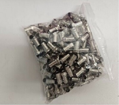 ***GREAT*** LOTS OF 250 RG59 F-Type Crimp On Connectors!!!