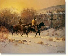 *** "ALONG THE CANYON WALL" LIMITED EDITION PRINT BY G HARVEY*