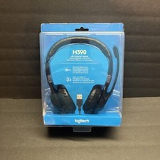 Logitech H390 USB Headset PC/Laptop, Stereo Headphones with Noise-Cancelling Mic