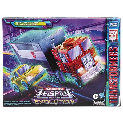 Transform Toys Legacy Evolution Core Class Optimus Prime & Bumblebee Toy NEW