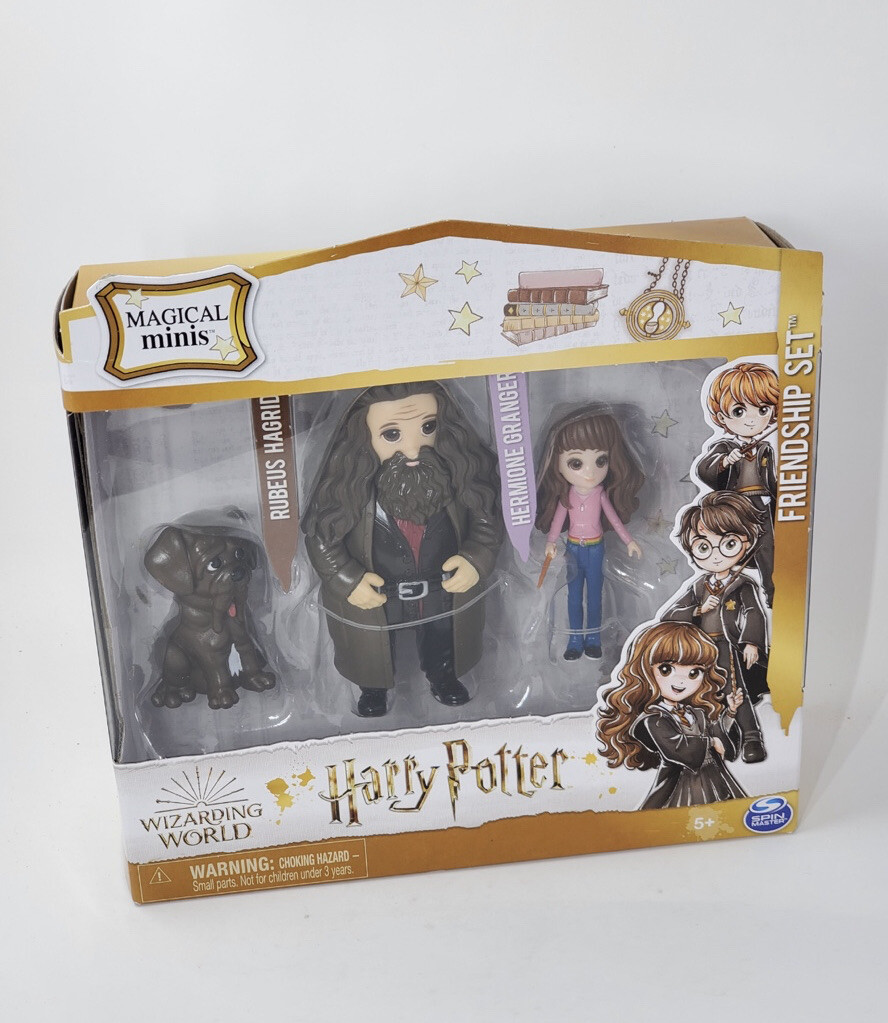 New Harry Potter Wizarding World Magical Minis Hagrid Hermione