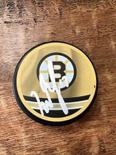 Milan Lucic Signed Boston Bruins Puck JSA Coa Autographed