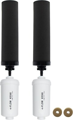 #ad Gravity Water Filter Replacement for Berkey® BB9 2® Black Filters amp; PF 2® Fluori $98.22